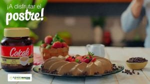 a disfrutar el postre