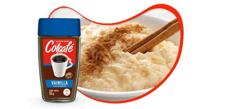 Arroz dulce de Colcafé